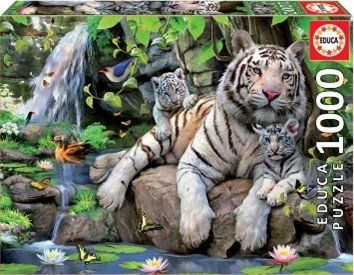 Educa Puzzle: Puzzle Königstiger von Educa – Usato da Müntschemier venduto da Tigcou