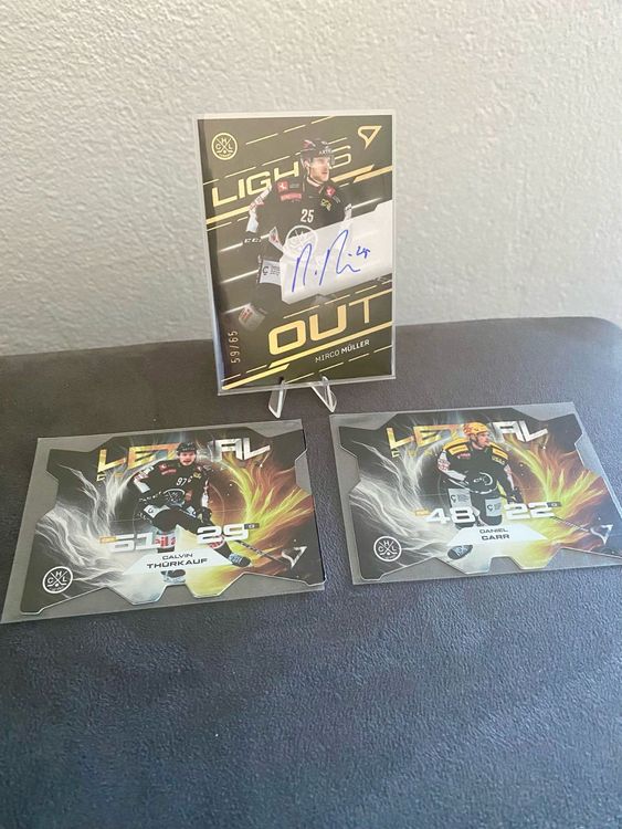 Sportzoo Carte collezionabili: Sportzoo Mirco Müller 59/65 Auto / Thürkauf / Carr HC Lugano – Nuovo (secondo la descrizione) da Wagen venduto da marvel85