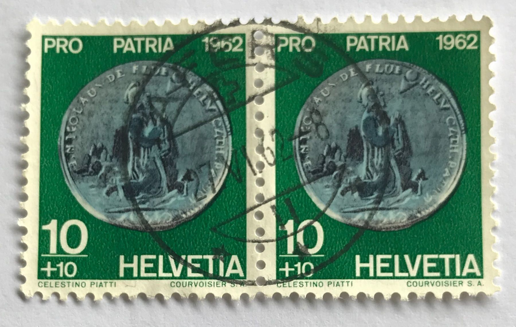 Tutti i francobolli: Nr B 109 Paar mit Vollstempel – Usato da Aarau venduto da Billa007
