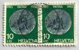 Nr B 109 Paar mit Vollstempel