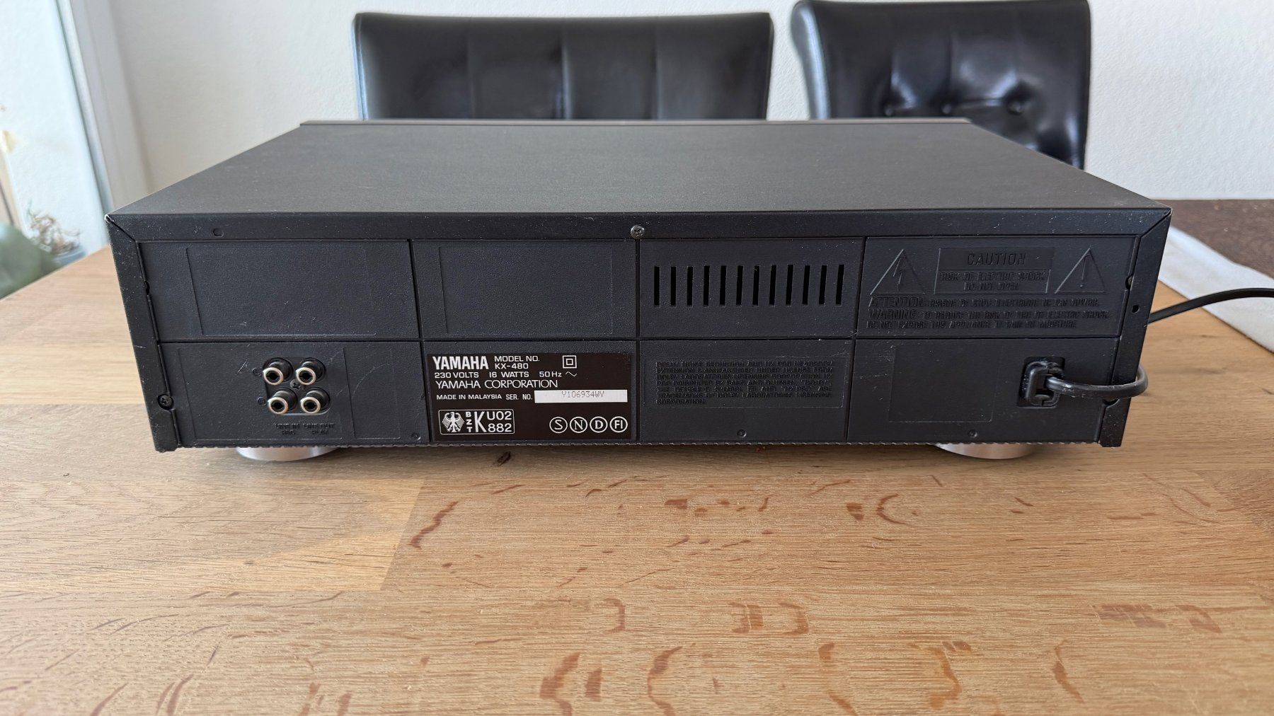 Yamaha Registratori: Yamaha KX-480 Tapedeck – Usato da Nänikon venduto da marcusg70 2