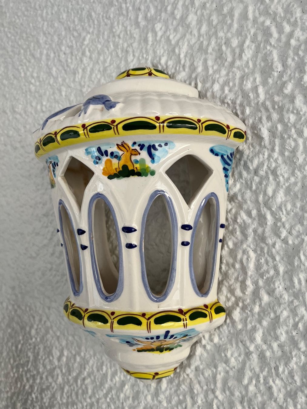 Tutte le decorazioni: 2 Stk. Wandleuchten Keramik glasiert – Usato da Wetzikon ZH venduto da seli03 1