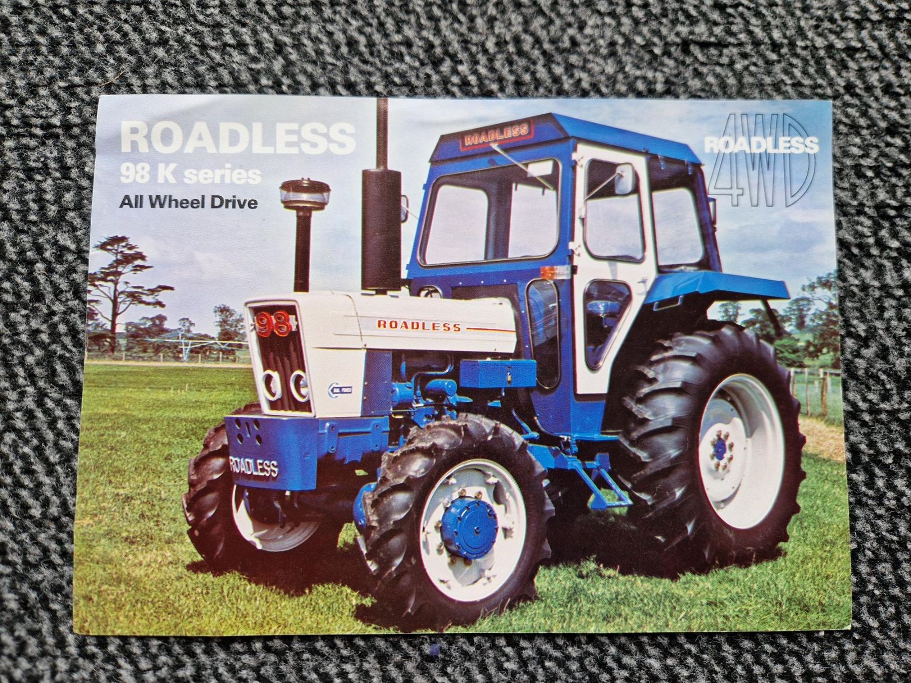 Ford Trattori: Original Prospekt Ford Traktor Roadless 98K – Usato da Dürnten venduto da Bachtel84