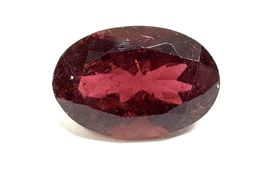 Tourmaline Rubellite 3.52 ct 13x9 mm - CERTIFICAT 917.- Fr