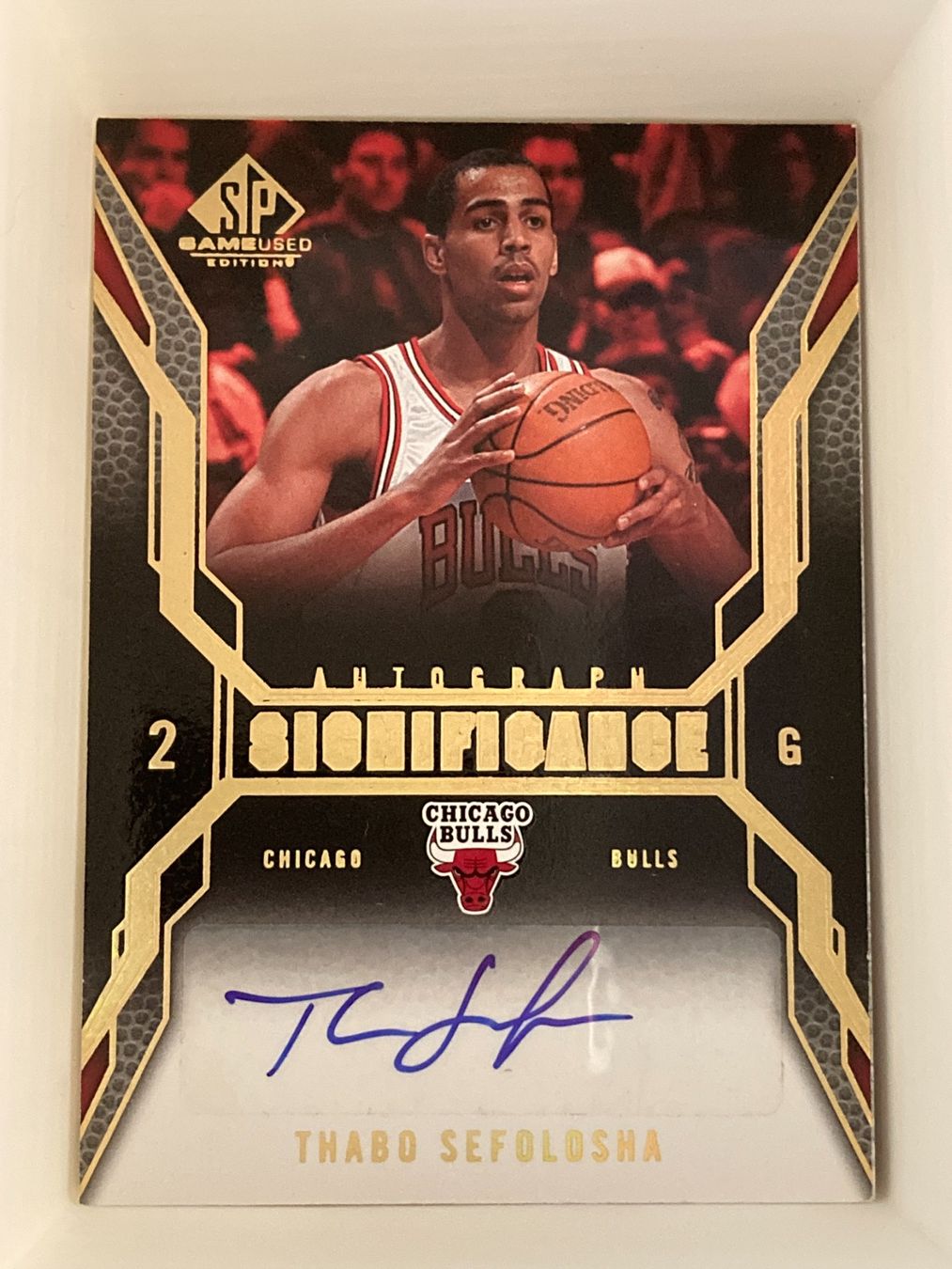 Carte collezionabili: Upper Deck NBA 2007-08 - Thabo Sefolosha Auto – Usato da La Tour-de-Peilz venduto da Tyalos_Cards