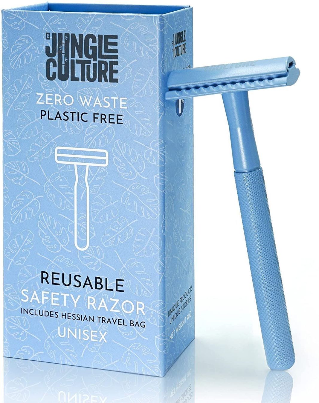 Rasoi & Lamette da barba: Wiederverwendbarer Rasierhobel in Blau – Nuovo e nell'imballaggio originale da Walenstadt venduto da Trend-24
