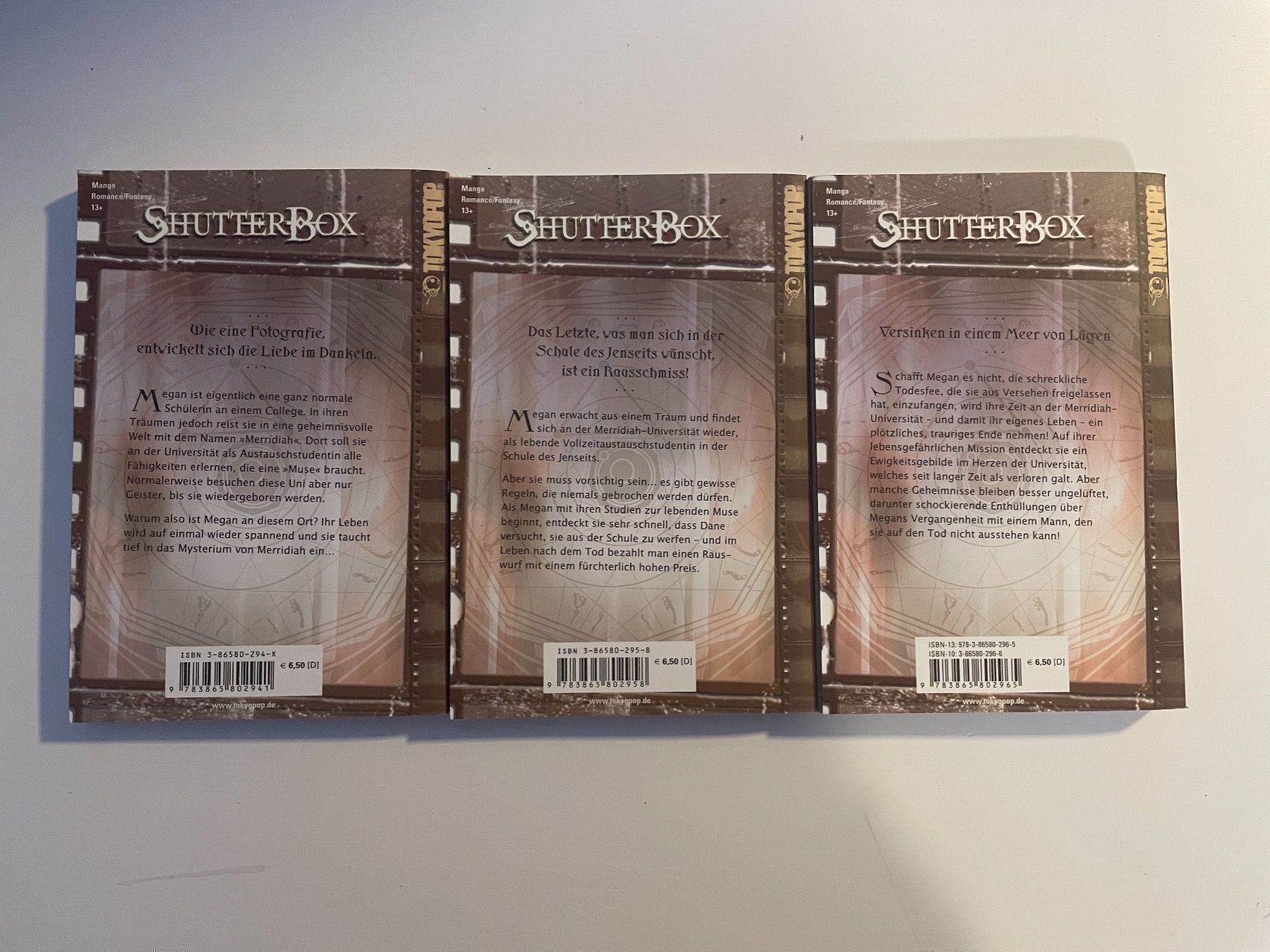 Fumetti: Shutterbox 1-3 Manga Deutsch – Usato da Ringgenberg BE venduto da Republic_Of_Gamers 1