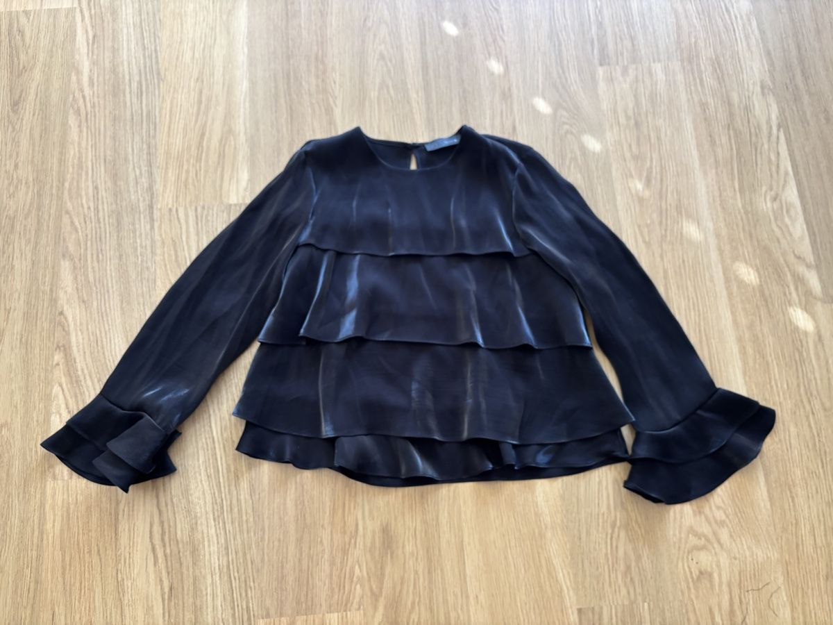 Zara Camicette: Zara Bluse mit Volants, Neuwertig – Usato da Baden venduto da Tiffany6878 2