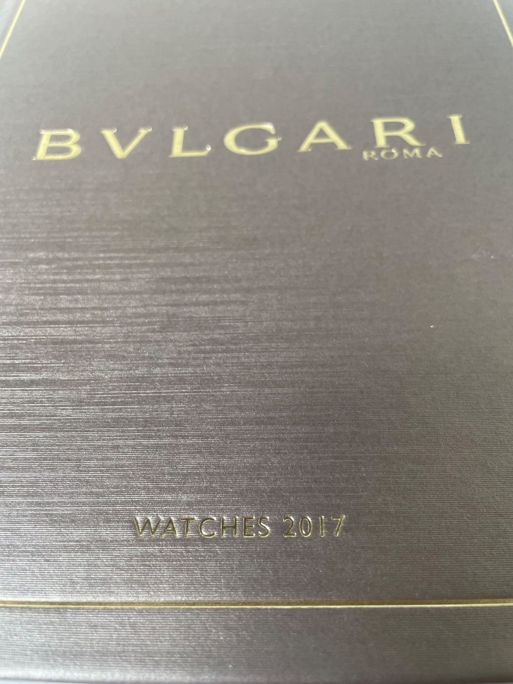 Bücher: Bulgari Watches 2017 – Gebraucht aus Minusio von Pink222 1
