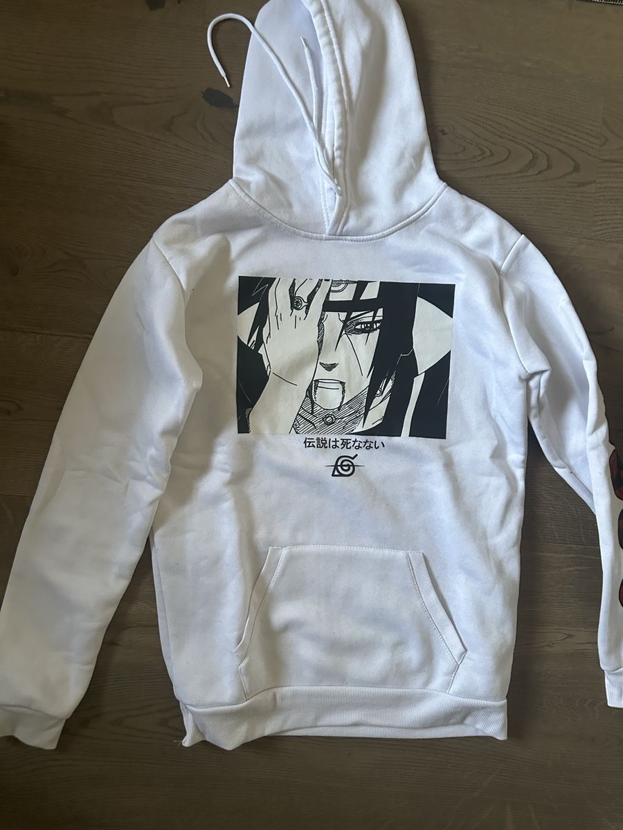 Maglioni & Felpe: Itachi Hoodie Weiss – Usato da Flums venduto da nad_m8br