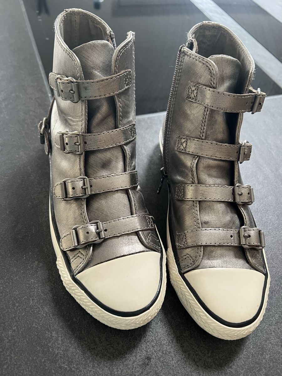 Ash Damenschuhe: Basket Ash Limited Edition T38 argentées – Neu (gemäss Beschreibung) aus Porrentruy von SYANKA