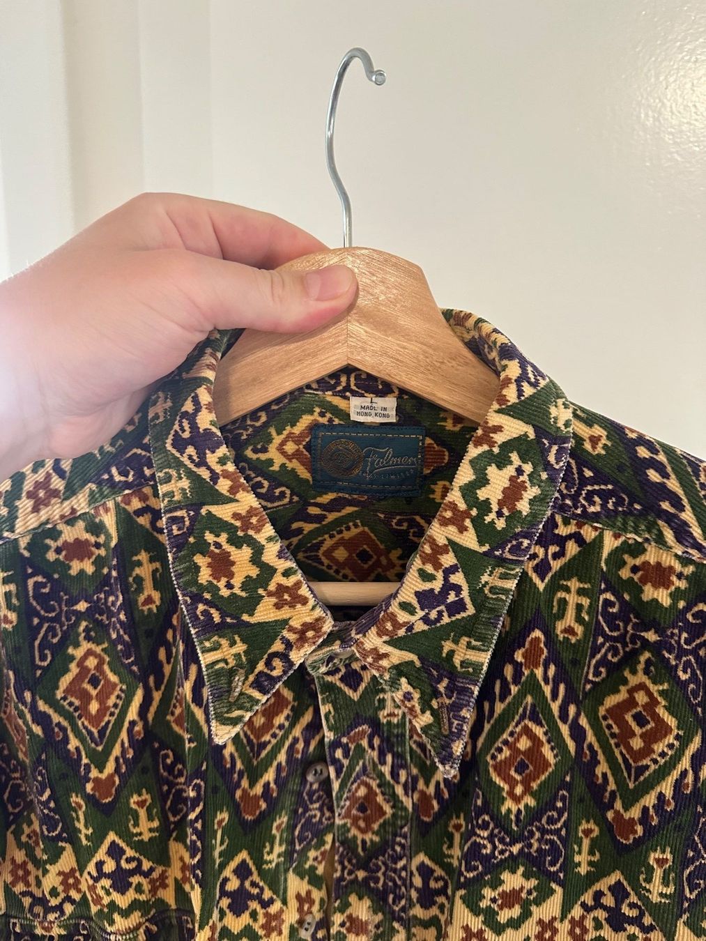 Chemises: Vintage Hemd Funky Muster L – D'occasion à Zürich par admiraljh 2