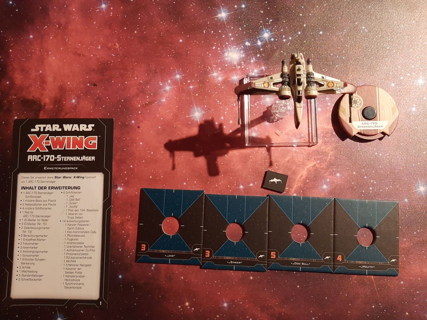 Star Wars Kit di modellismo & Modellini statici: Star Wars X-wing ARC-170 Starfighter (DE) – Usato da Bussigny venduto da a_s_n7kt