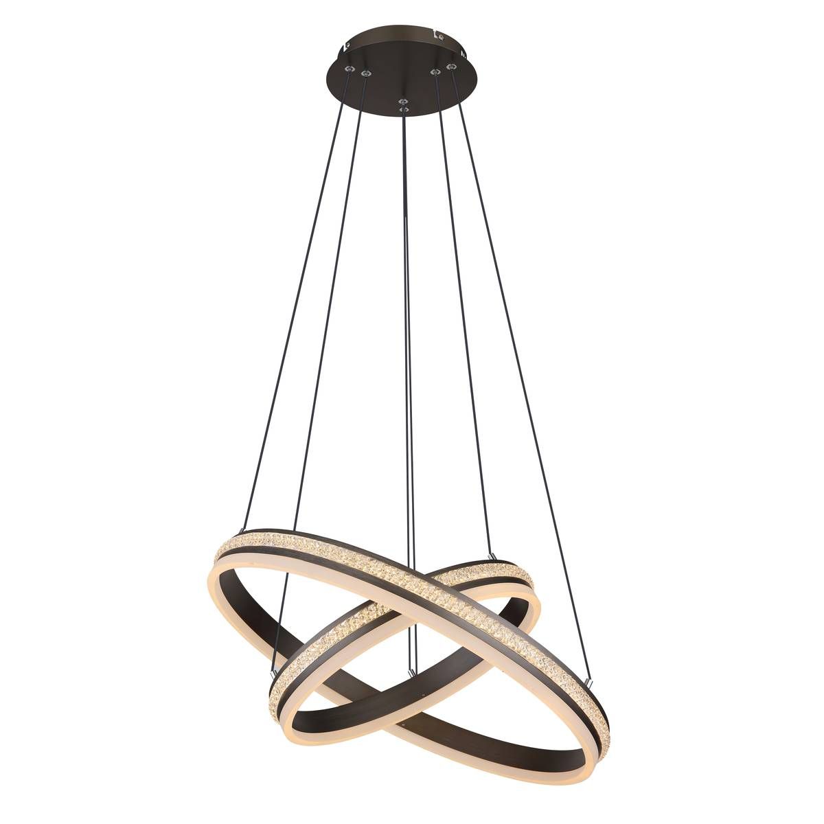 Lampadari & plafoniere: LED Pendelleuchte,CCT, Dimmer, 60 cm Ø – Nuovo (secondo la descrizione) da Kreuzlingen venduto da Smart-Light 5