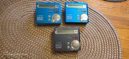 Sony MD Walkman MZ-R70 blau und Schwarz