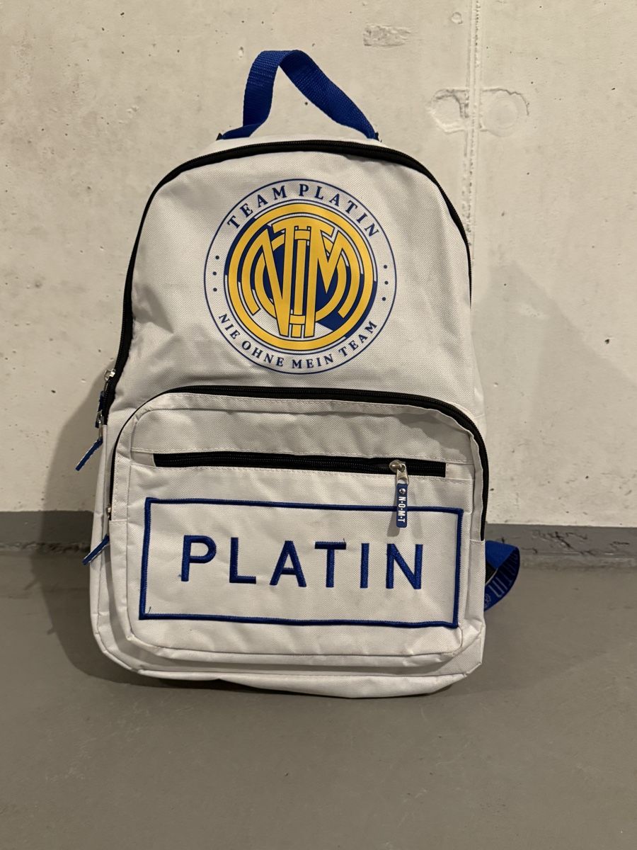 Zaini: Trendiger Team Platin Rucksack, neuwertig – Nuovo (secondo la descrizione) da Kreuzlingen venduto da Fernando1899