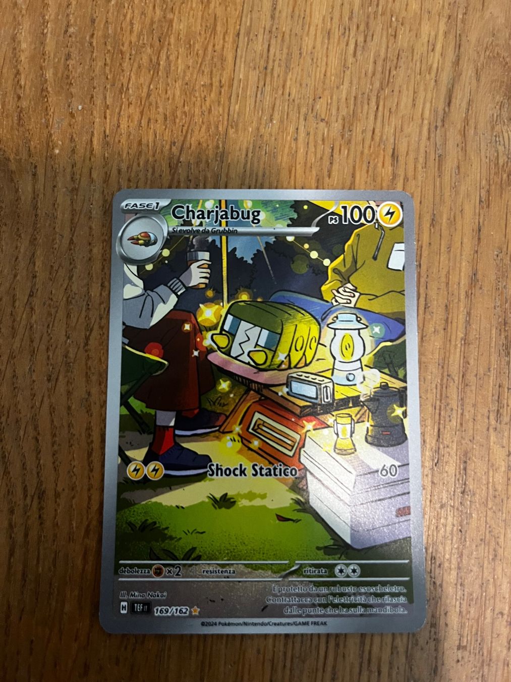 Pokémon Carte collezionabili: Pokémon full art Charajabug – Nuovo (secondo la descrizione) da Zürich venduto da fri00
