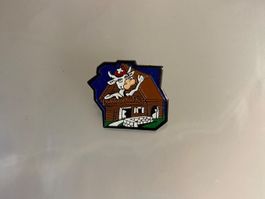 Pin's vache suisse chalet 🇨🇭 neuf