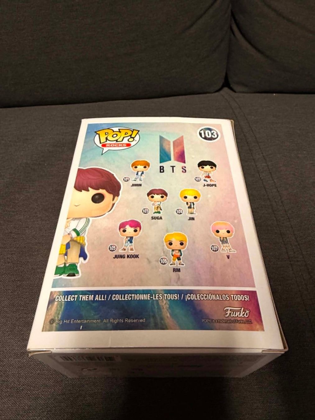 Funko Statuette: Funko POP Rocks 103 BTS Suga – Usato da Giubiasco venduto da Ticinerd 1
