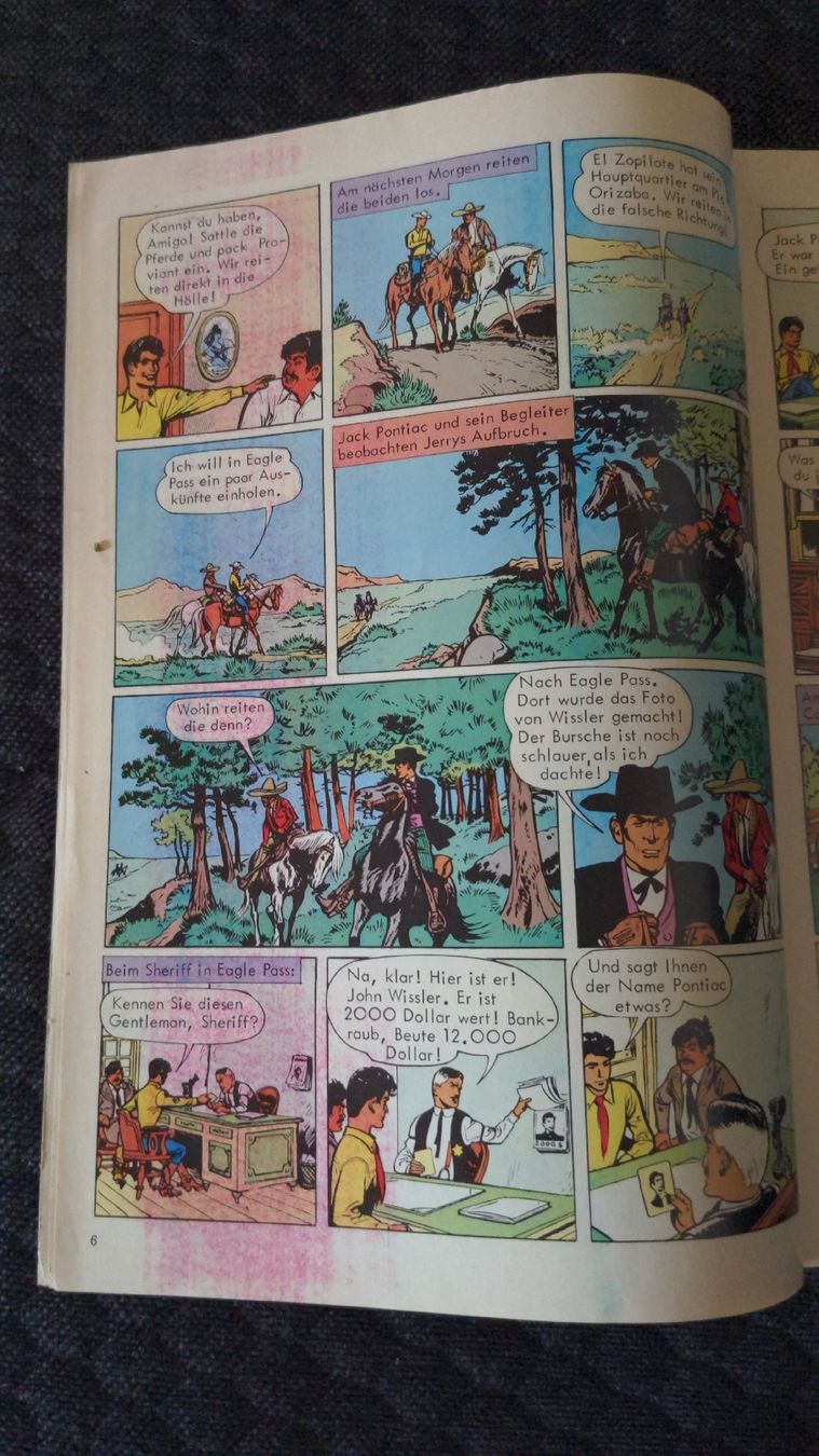 Fumetti: Jerry Spring Comic Nr.1- Der Mann aus Texas - Zweitauflage  – Usato da Niederscherli venduto da Mon_Art 4