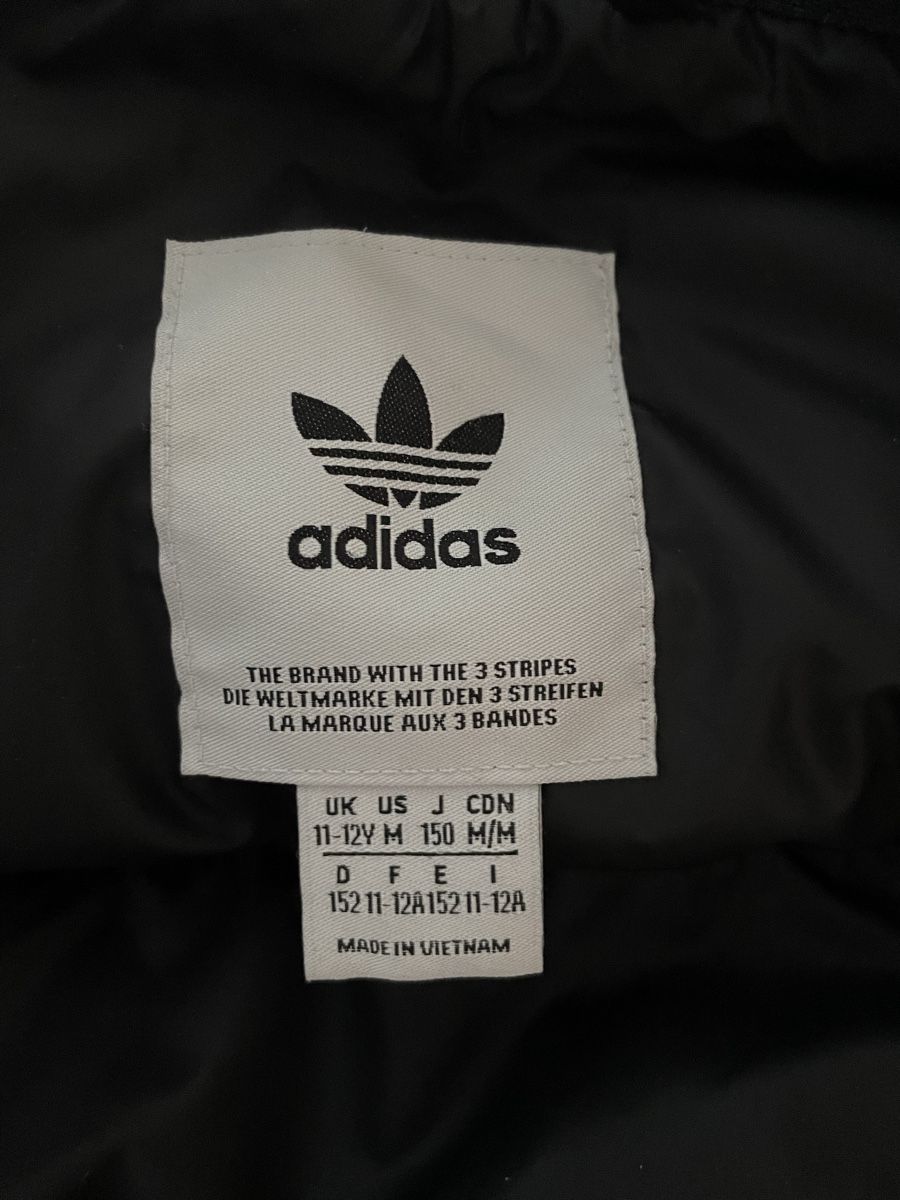 Adidas Giacche: Adidas Down Puffer Jacket Black Size 11-12Y – Usato da Zürich venduto da cel_8yfx 5