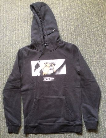 Hoodie / Pullover-Jacke mit Kapuze Grösse S Schwarz Neu