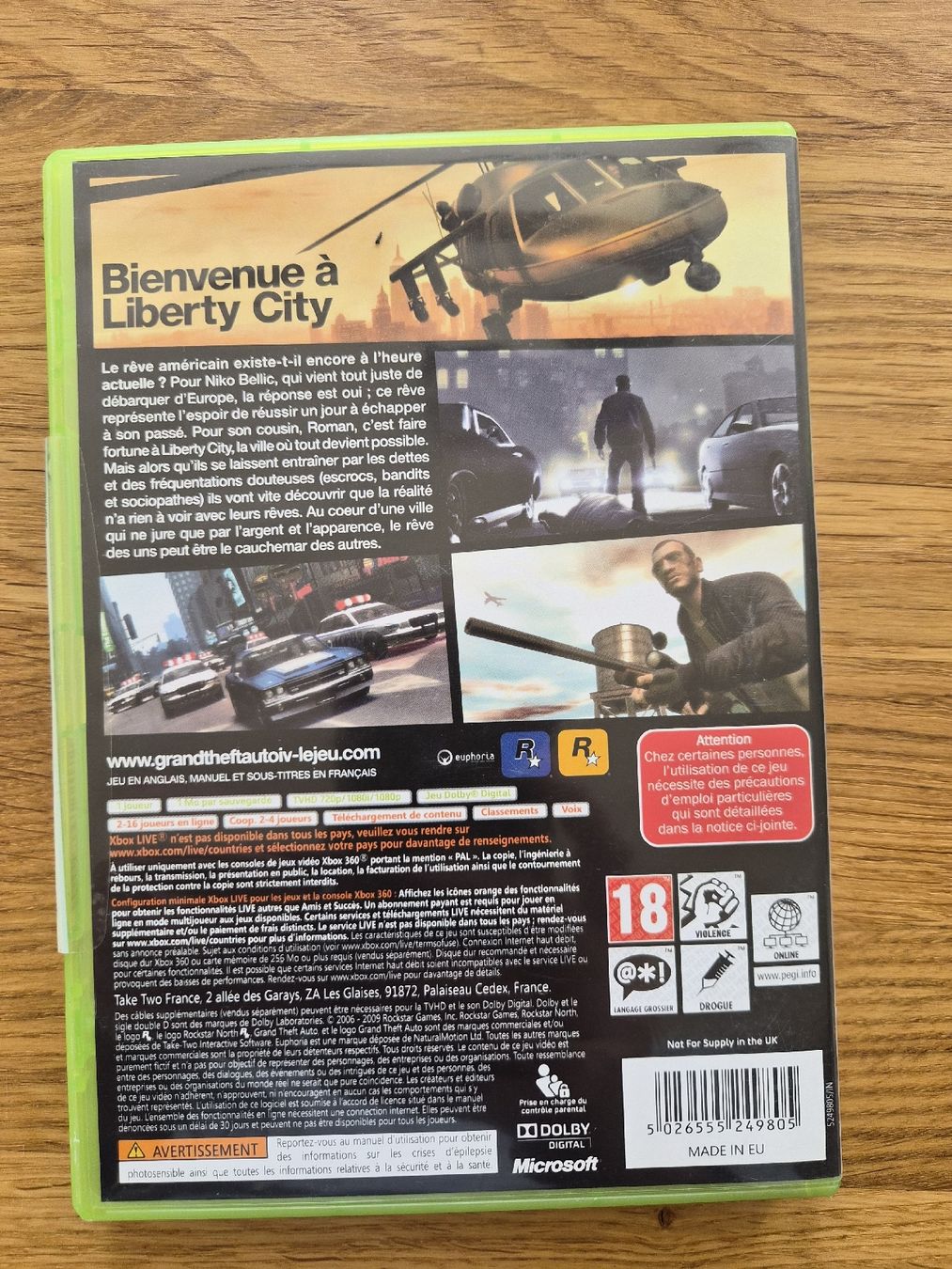Microsoft Giochi: Grand Theft Auto IV - GTA 4 Xbox 360 – Usato da La Joux FR venduto da car_ck96 2