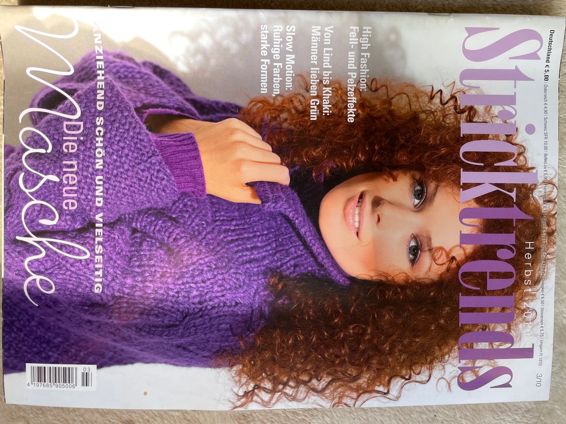 Revues & Magazines: 1Heft Stricktrends Herbst 2010 – D'occasion à Büsserach par bor_s88m