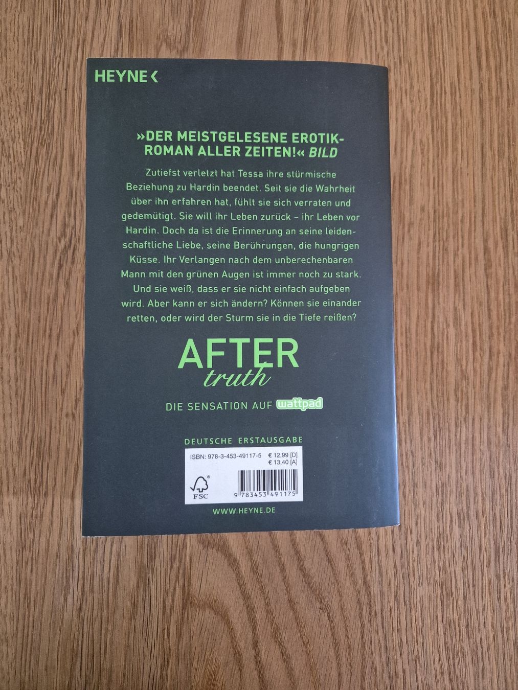 Libri: Anna Todd - After Truth – Usato da Goldach venduto da Mona.93 1