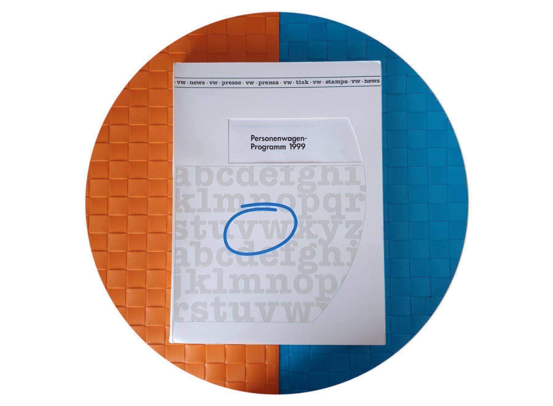 Revues & Magazines: VW 1999 - Prospekt / Pressemappe – Neuf (Voir description) à Viganello par CARLiteratur