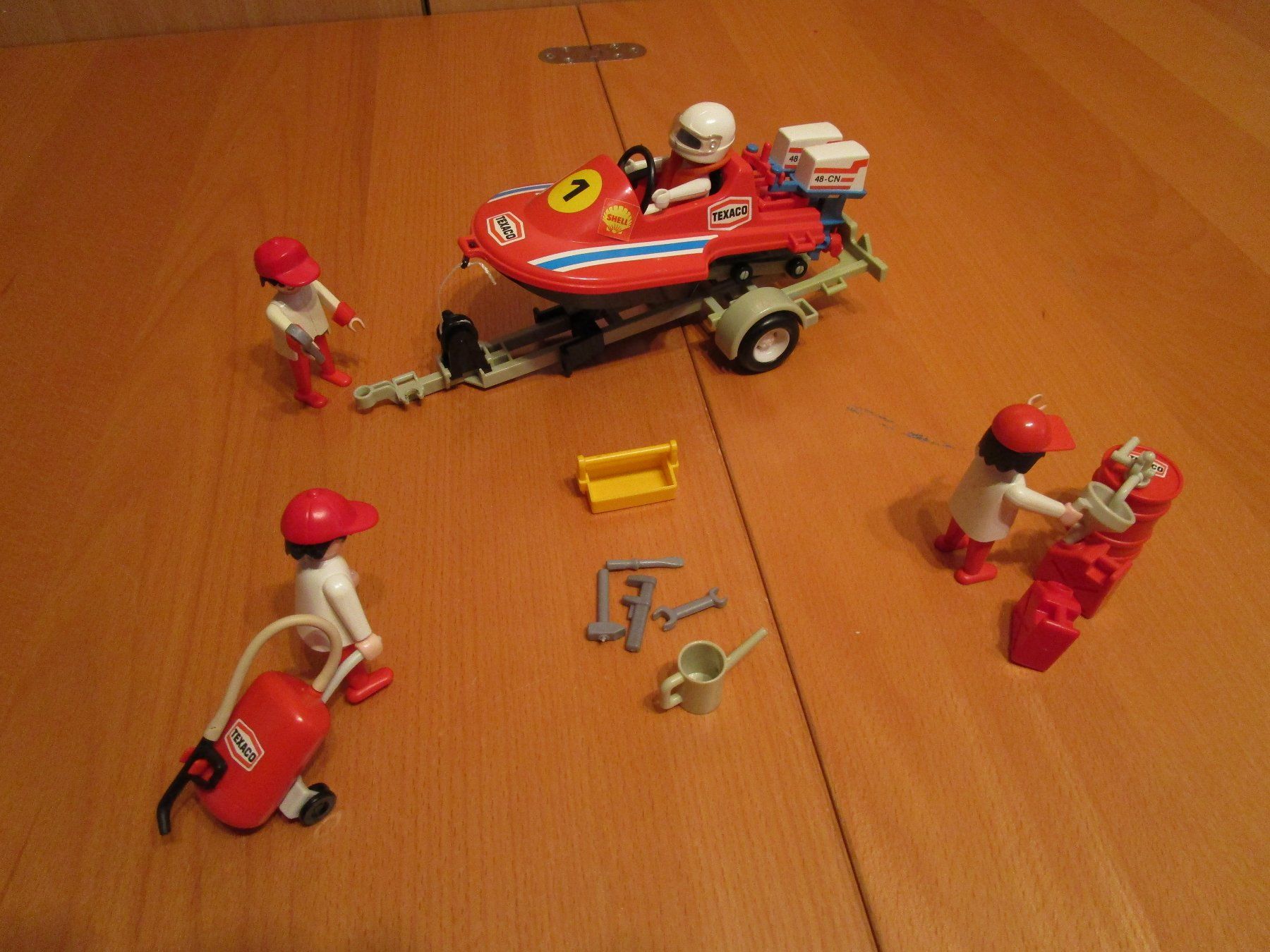 Playmobil Giocattoli: Playmobil - Rennboot "Texaco" Vintage – Usato da Wetzikon ZH venduto da Storchadebar 1