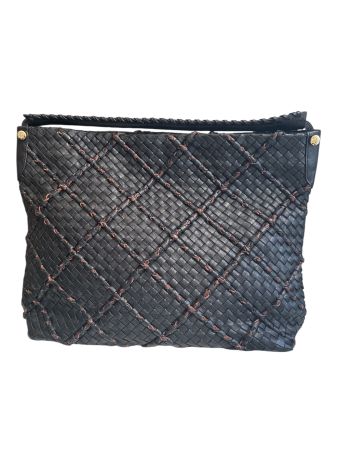 Renoma Woven Leather Handbag