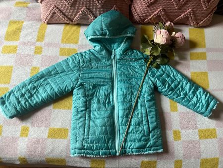 Reversable mid season jacket from Eddie Bauer 4-5 yr girl