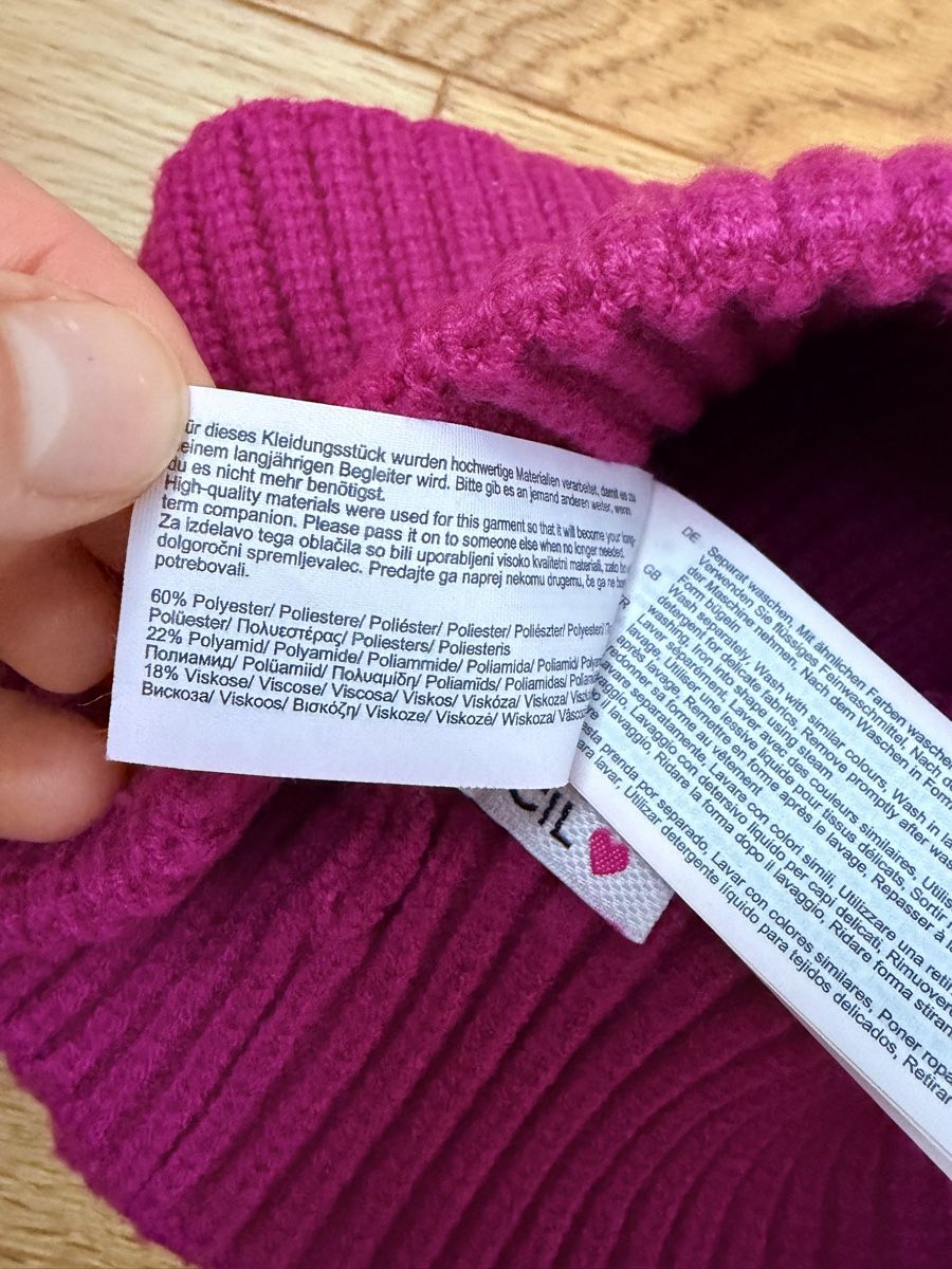 Copricapi, berretti & cappellini: Pinke Mütze Cecil  – Usato da Winterthur venduto da piip13 2