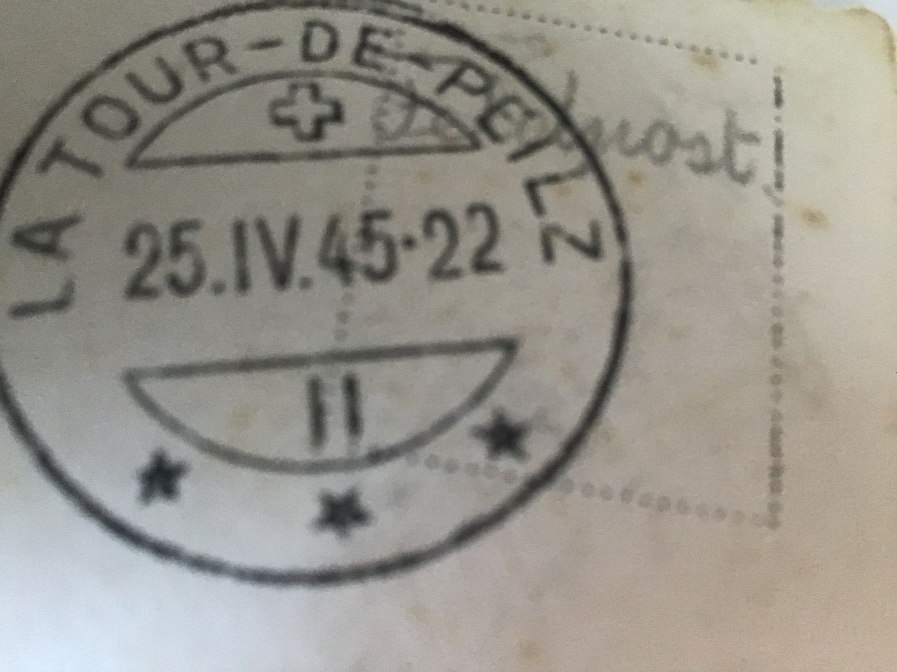Cartoline postali: La Tour de Peilz – Usato da Thierachern venduto da sweden08 1