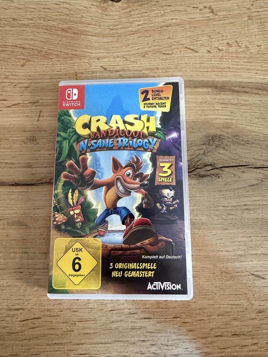 Nintendo Giochi: Crash Bandicoot N Sane Trilogy Nintendo Switch  – Usato da Steinhausen venduto da rom_2yy8