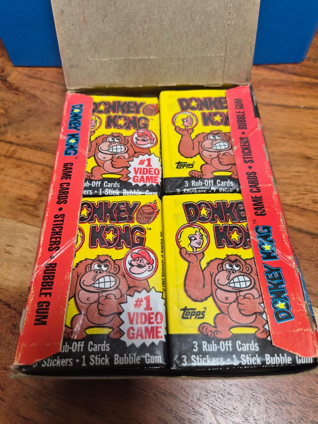 Topps Sammelbilder & Trading cards: TRADING CARDS DONKEY KONG 1982 – Neu und originalverpackt aus Schönenberg ZH von heaangst 1