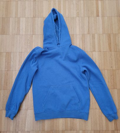 83. Sweat à capuche bleu H&M taille XS 