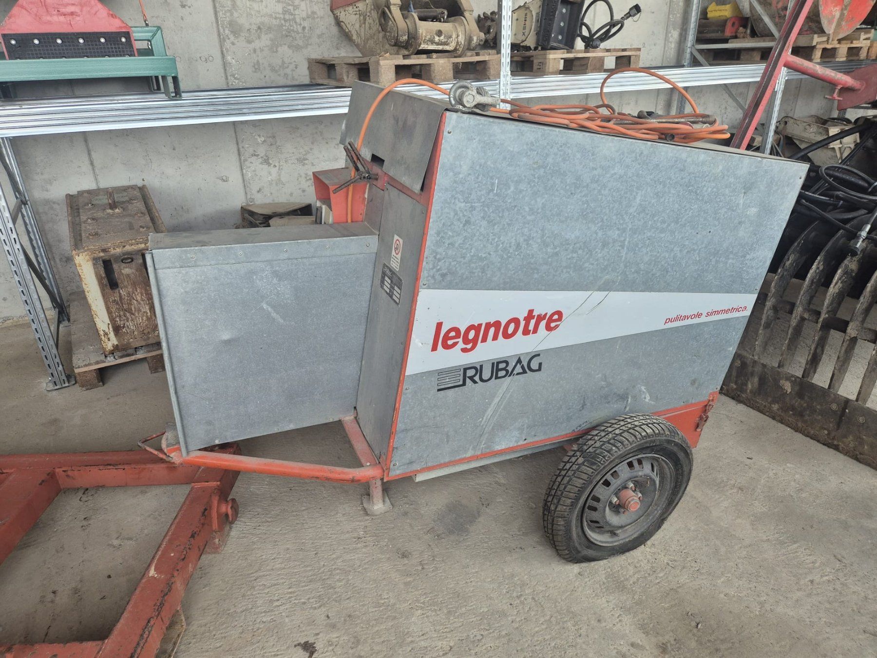 Tutte le macchine: Legnotre Rubag Bretterputzmaschine – Usato da Hellsau venduto da HPSutter01 3