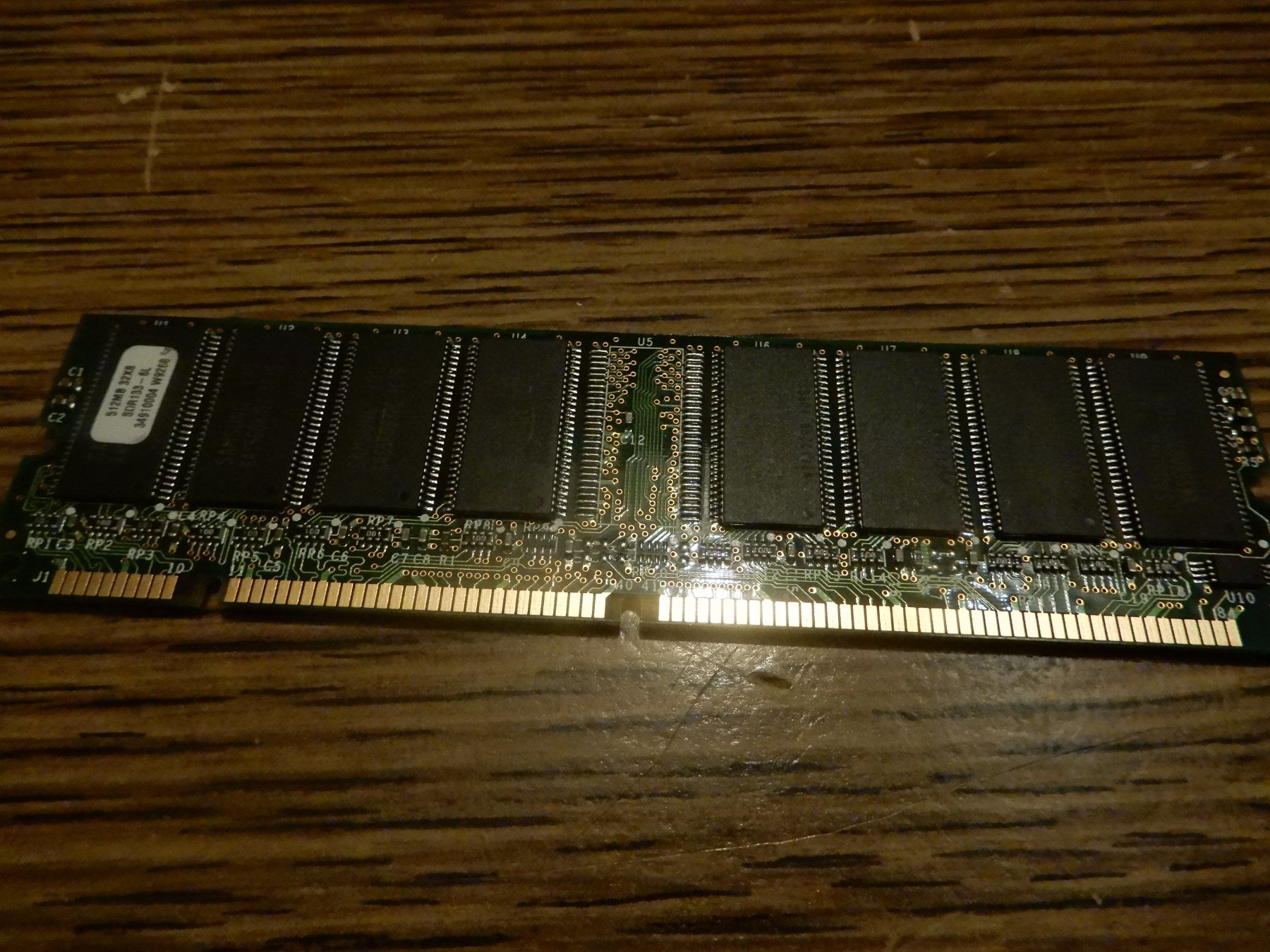 Memoria / RAM: RAM Modul 512MB SDR133-6L gebrauchter Zustand – Usato da Worben venduto da MaKo3252