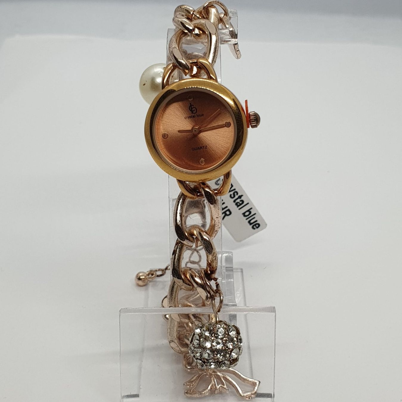 Orologi: Crystal Blue Uhr – Usato da Luzern venduto da Goldhaus-Luzern