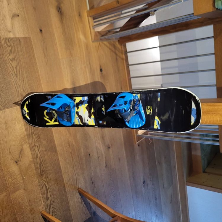 Snowboard für Kinder 110m inkl. Schuhe und Bindung Kaufen auf Ricardo