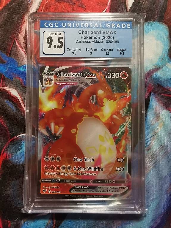 Pokémon Sammelbilder & Trading cards: Pokémon Charizard VMAX (DAA 20) CGC 9.5 – Gebraucht aus Muri AG von VinceBR