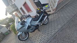 Motorrad BMW K 1200 GT silber mit Topcase gebraucht