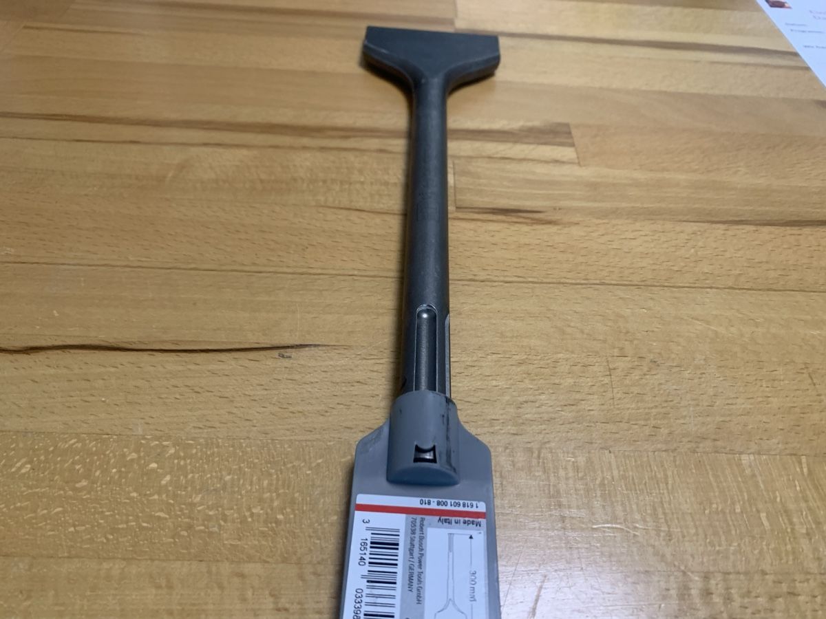 Bosch Tutti gli attrezzi: Bosch SDS Max Spitzeisen 300mm /80mmm – Nuovo e nell'imballaggio originale da Zürich venduto da richie02
