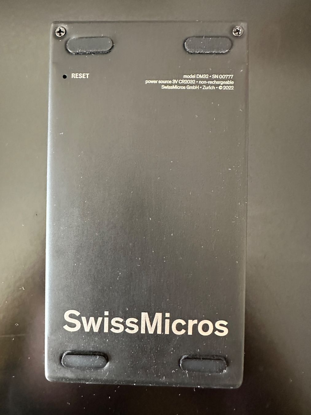 Taschenrechner: Die SwissMicros DM32 – Gebraucht aus Basel von WolfMArlow 3