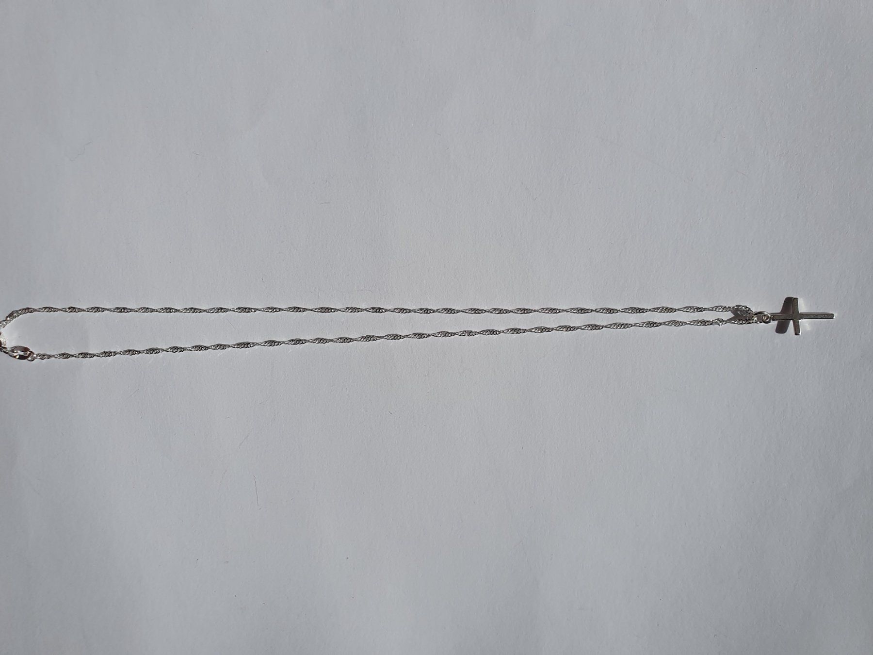 Catenine: Kette mit Kreuz Silber 925 – Nuovo e nell'imballaggio originale da St. Margarethen TG venduto da Schachmatt 1