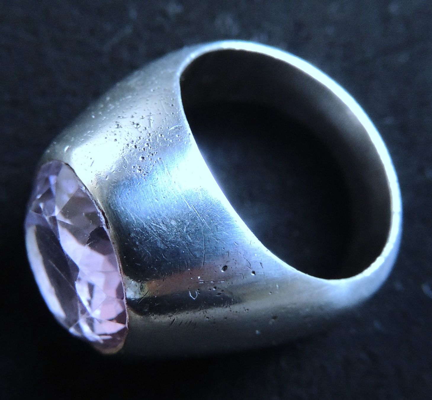 Anelli: Amethyst Silber 925 Fingerring Gr. 59 – Usato da Waldenburg venduto da schaller707 5