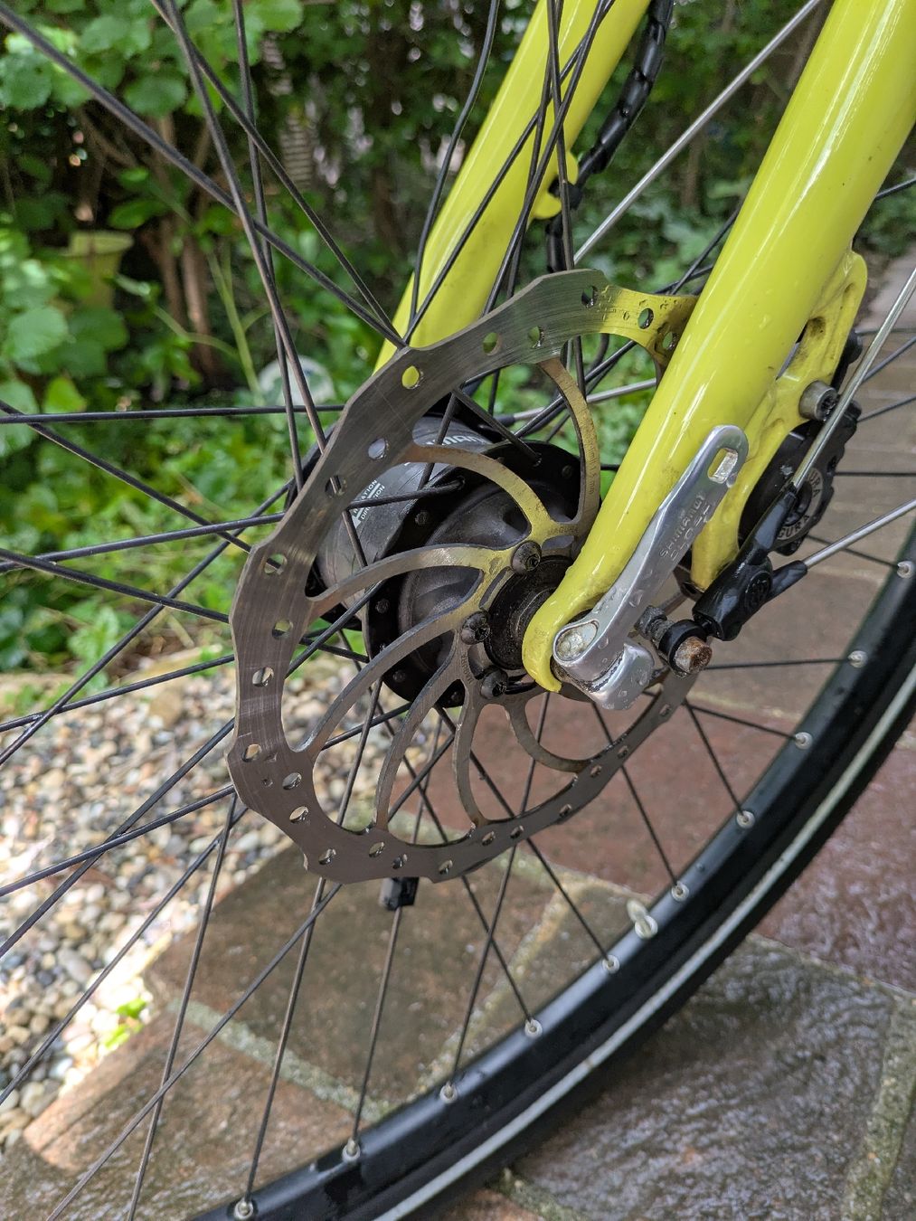 Biciclette: Damenfahrrad Gelb – Usato da Zollikon venduto da cattheduck 5