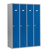 neuer neuer Kleiderspind mit 4 Abteilen, B1230 x T500 x H17